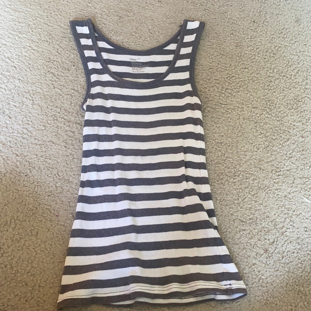 striped tank top